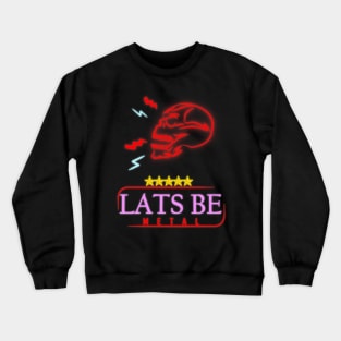 music metal Crewneck Sweatshirt